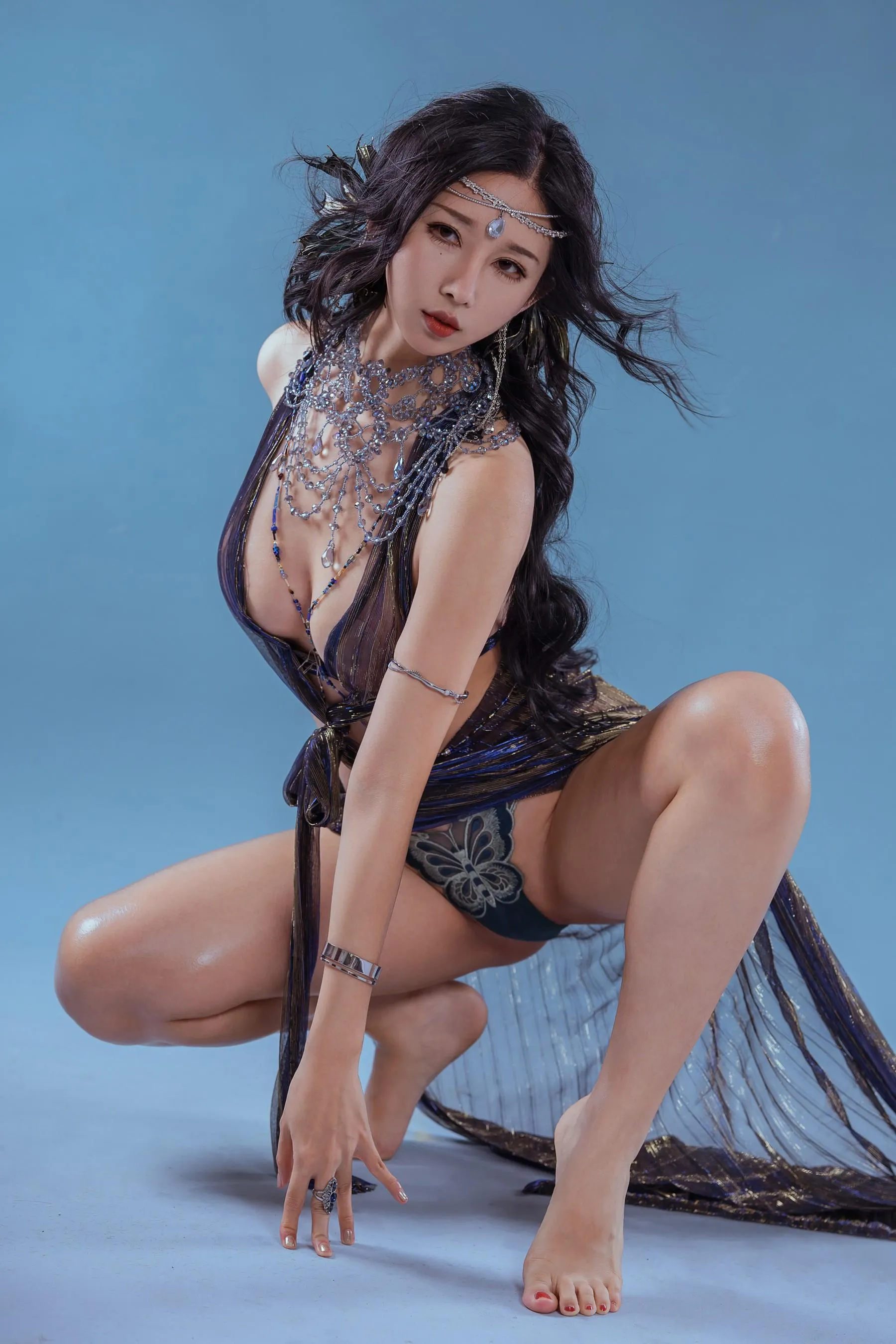 云溪溪 – NO.56 奶桃 塞壬七世·海妖 [29P]插图4